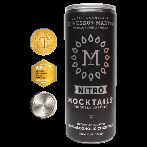 Mocktails Non Alcoholic Nitro Espresso Martini